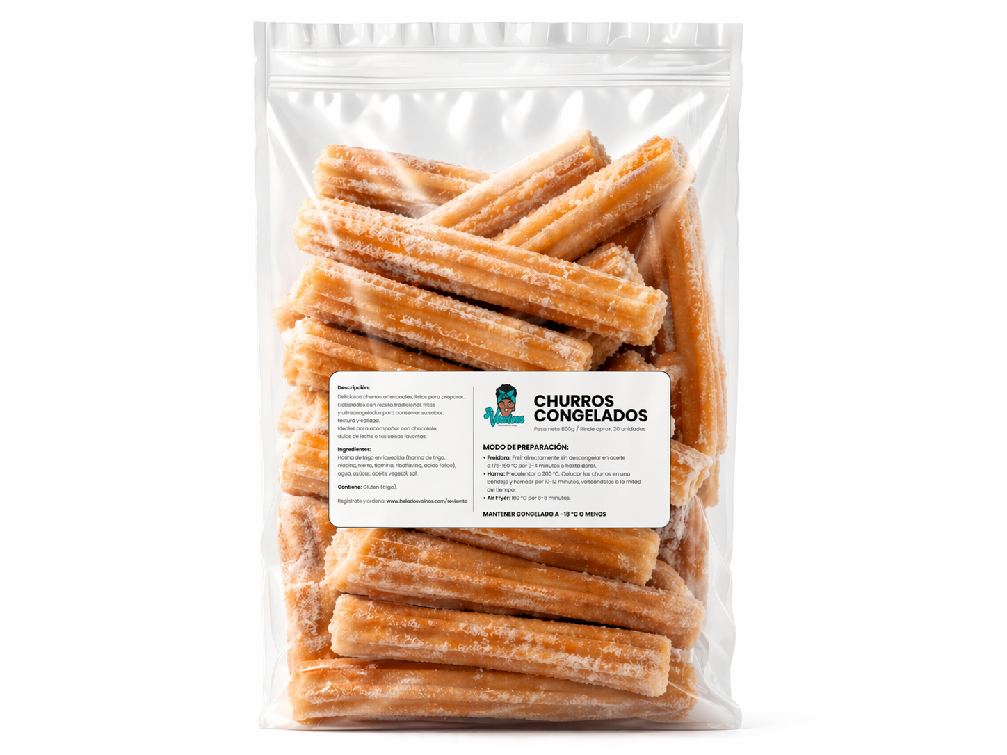 Postres y churros Helados La Vecina para negocios