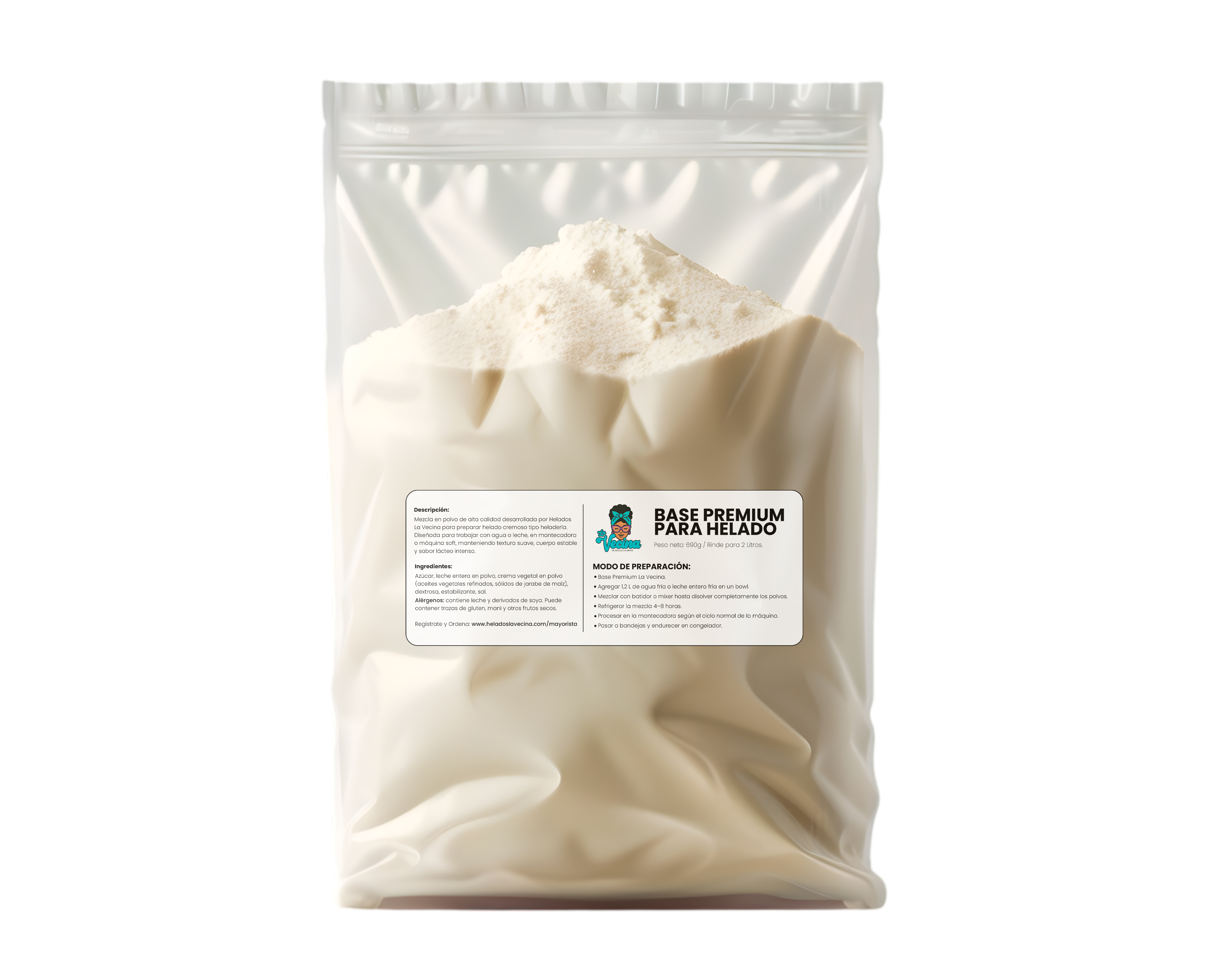 Helados comerciales Helados La Vecina para puntos de venta